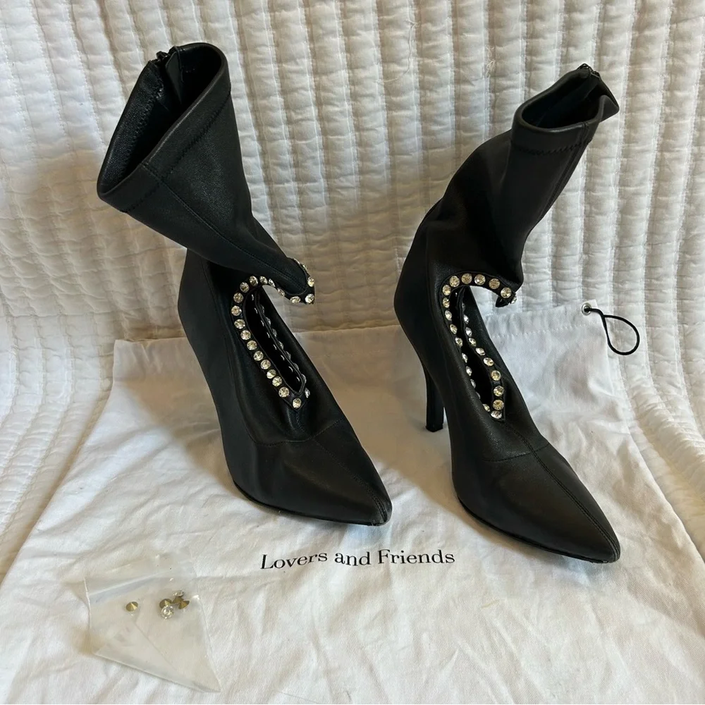 Lovers and‎ Friends black liv boot 7.5
